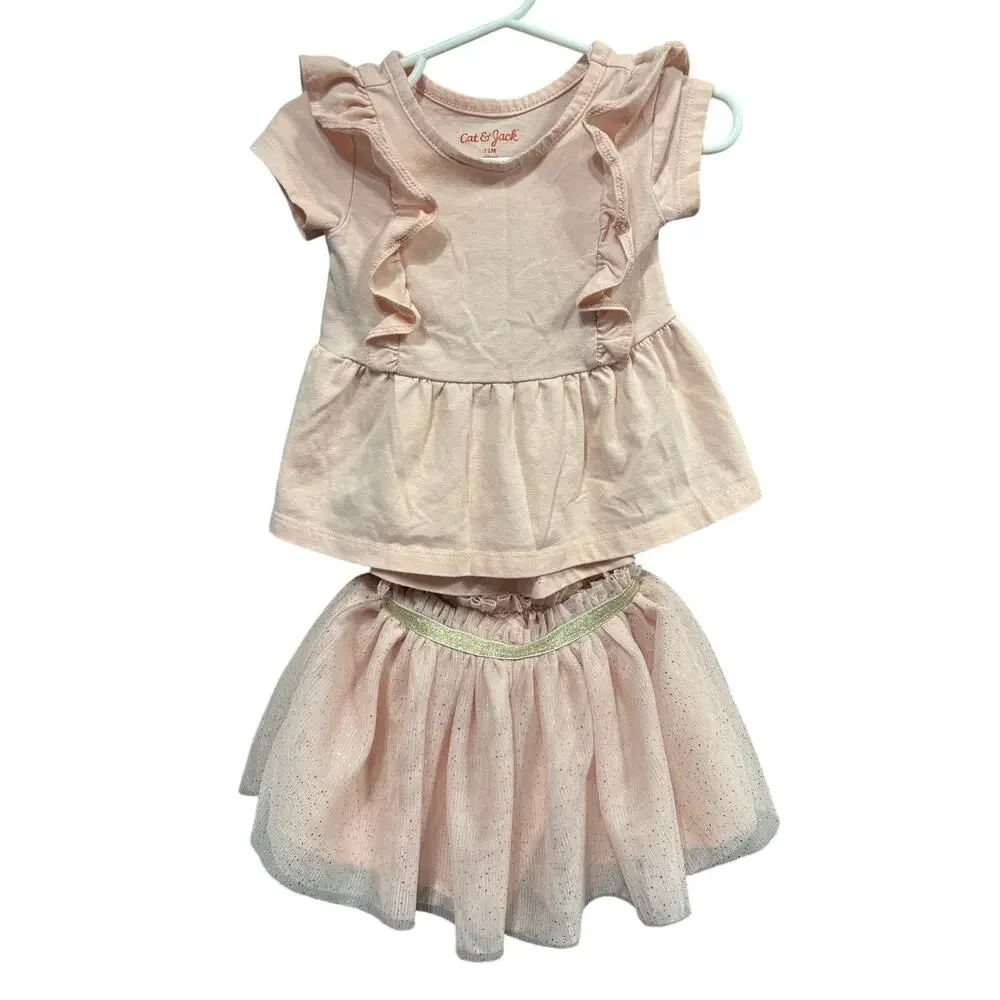 Pink SS and Tutu Set - Cat & Jack - 12mo